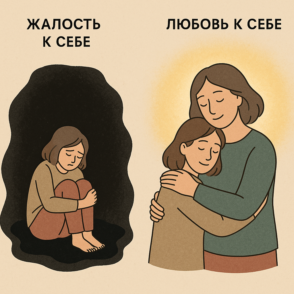 Жалость к себе — это форма агрессии, только направленная внутрь.