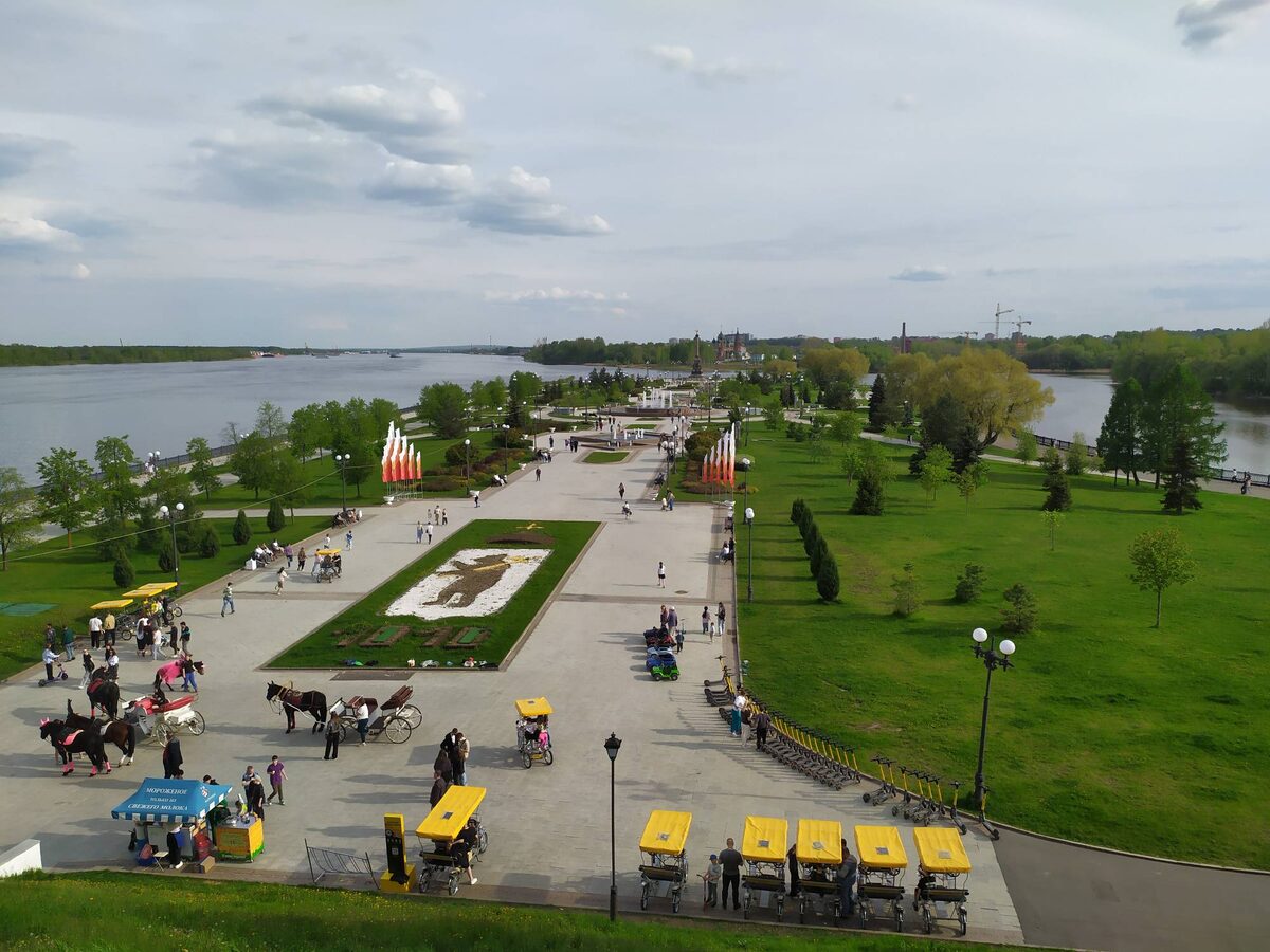 Ярославль, парк Стрелка