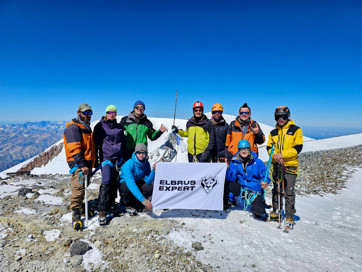 На восточной вершине Эльбруса