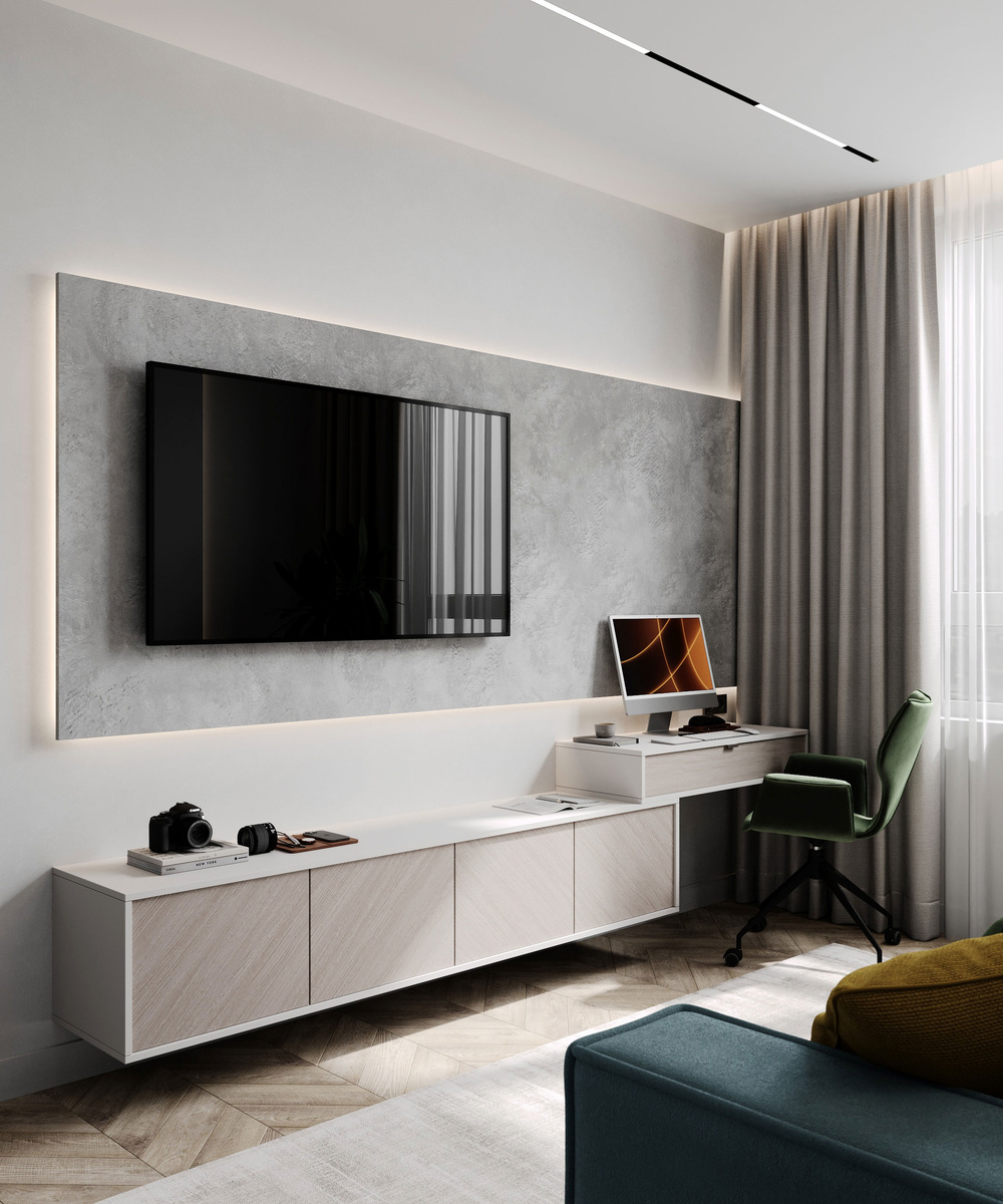 Интерьер из портфолио студии дизайна и ремонта VDOME