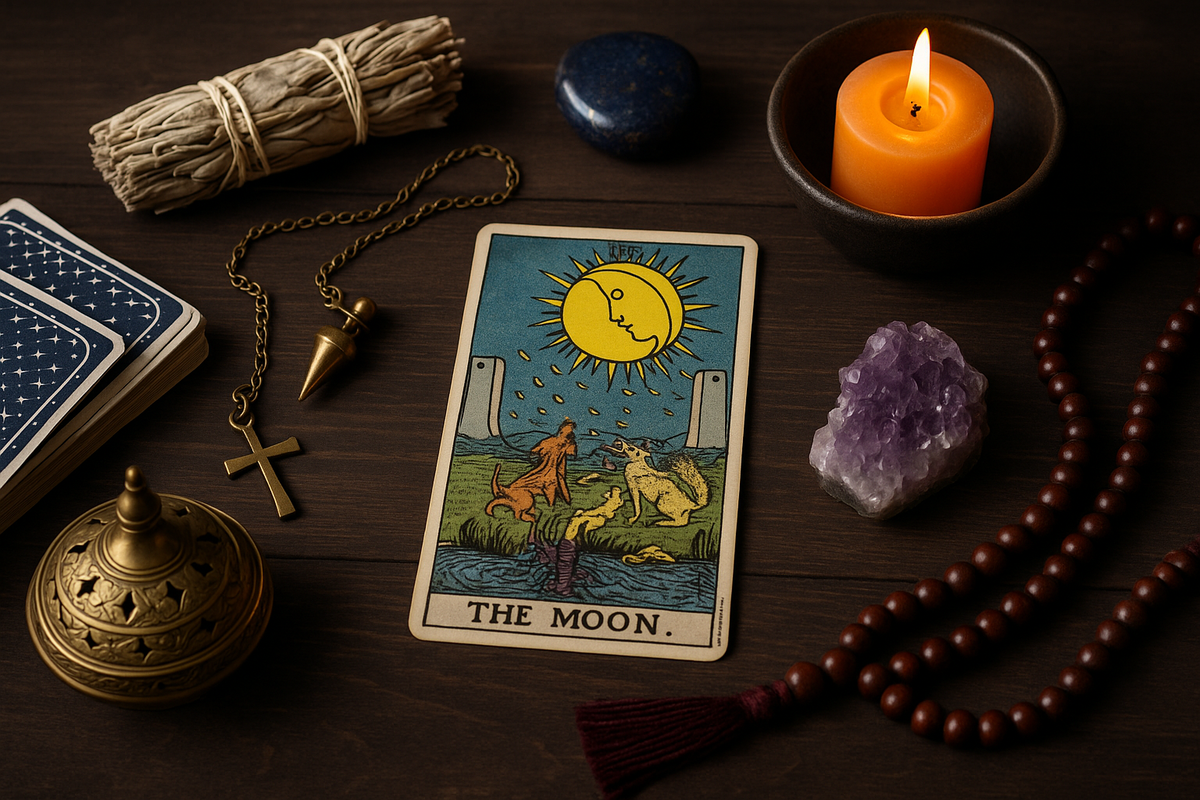18 Аркан в Таро: The Moon