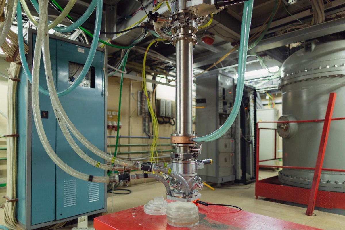 Такая установка собрана в Академгородке