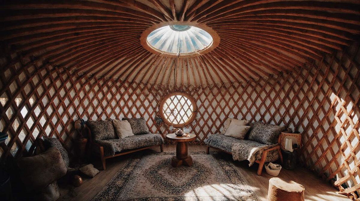 калмыцкая юрта 
