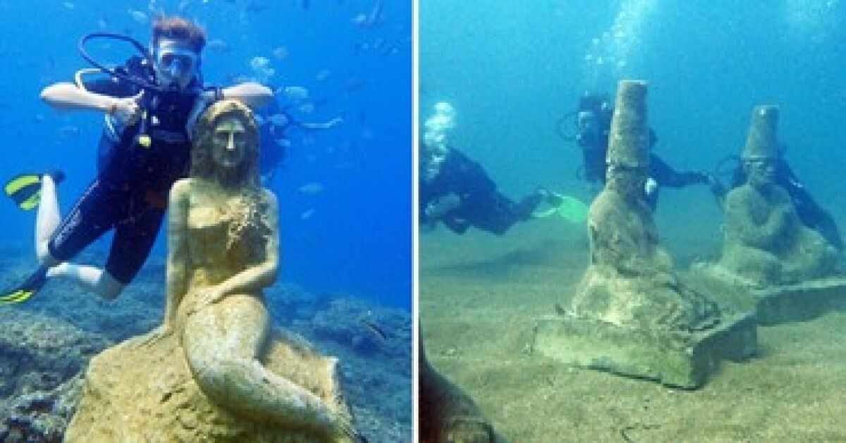 Подводный музей в Турции. https://clck.ru/3PN548