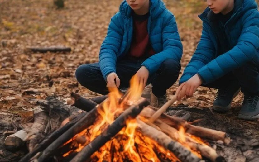    Ребенок пострадал в Удмуртии из-за шалости с огнем и бензином