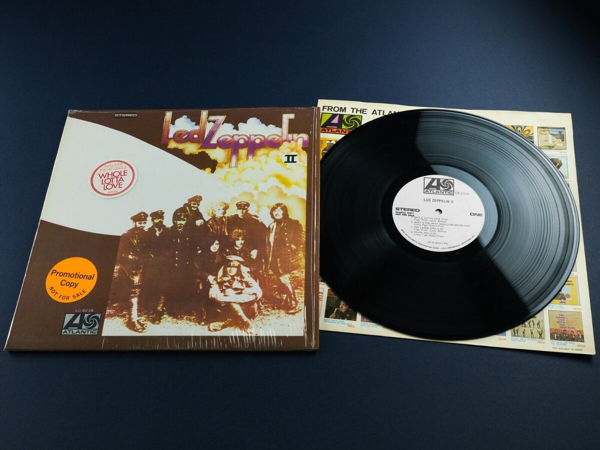 Led Zeppelin II US Orig'69 Atlantic SD-8236 RL Hot Mix SS Promo. Цена: 4800$