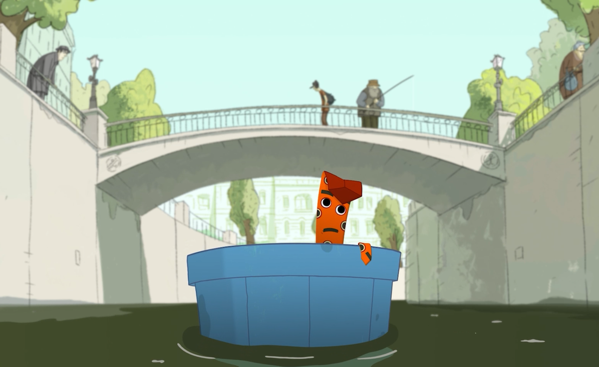 Студия Метрафильмс, Lakeside Animation Studio📷Кадр из мультфильма «На выброс»