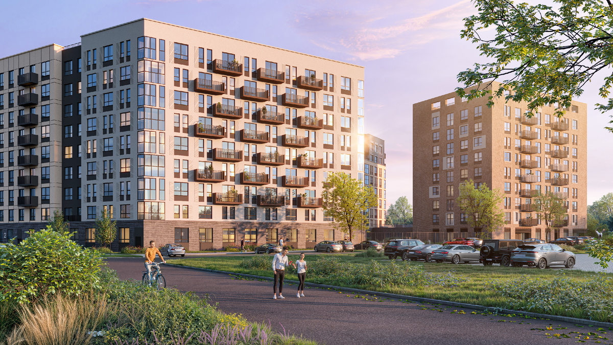 Жилой район «Город-парк» в пос. Октябрьский