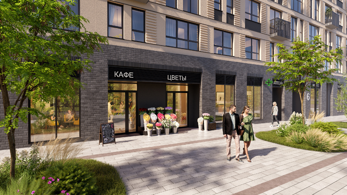 Жилой район «Город-парк» в пос. Октябрьский