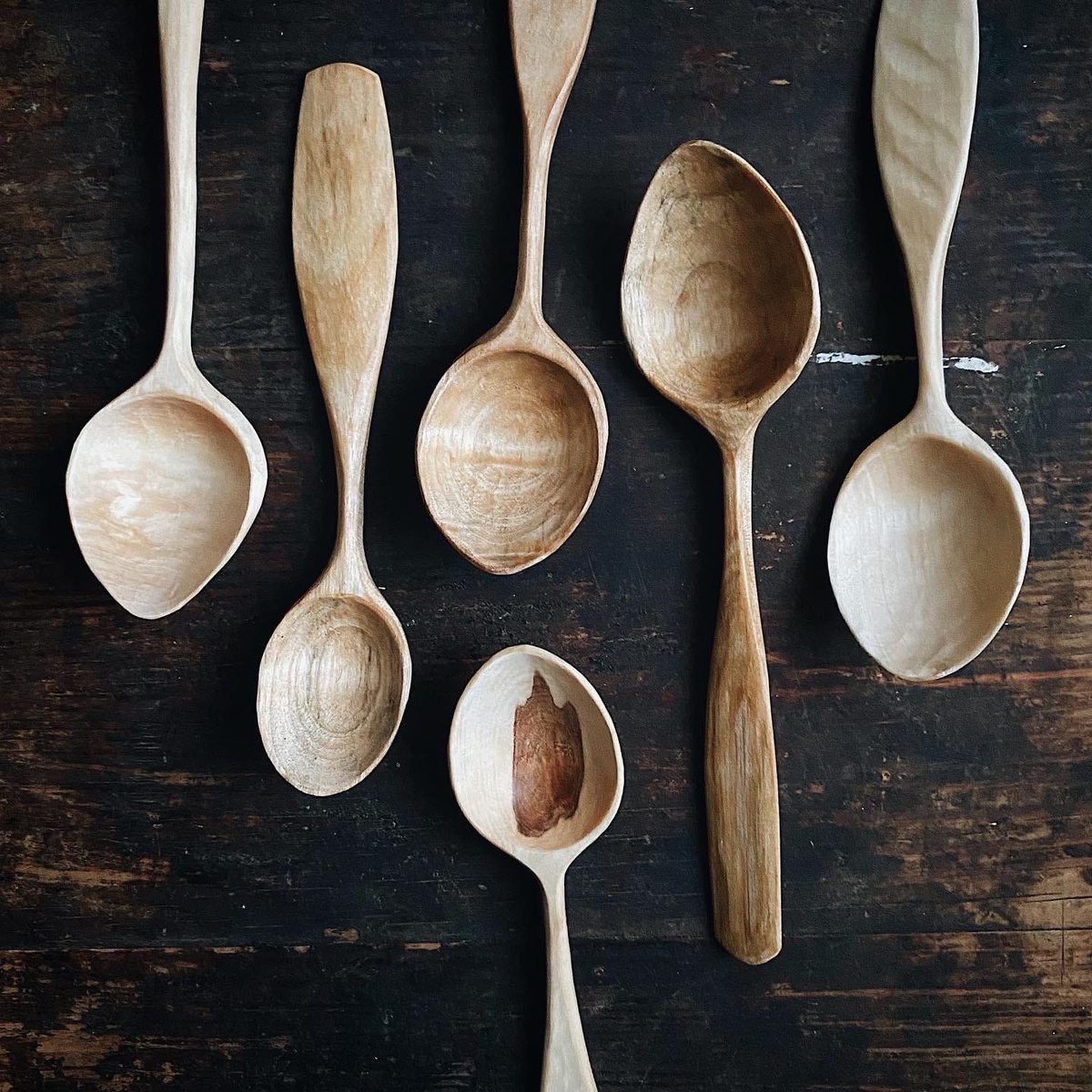 Деревянные ложки ручной работы