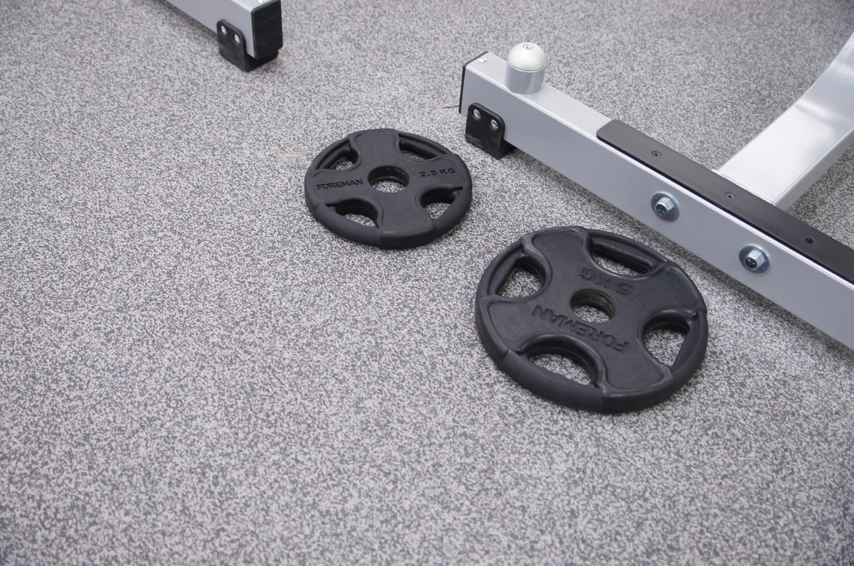 Резиное напольное покрытие от российского производителя "Резипол".