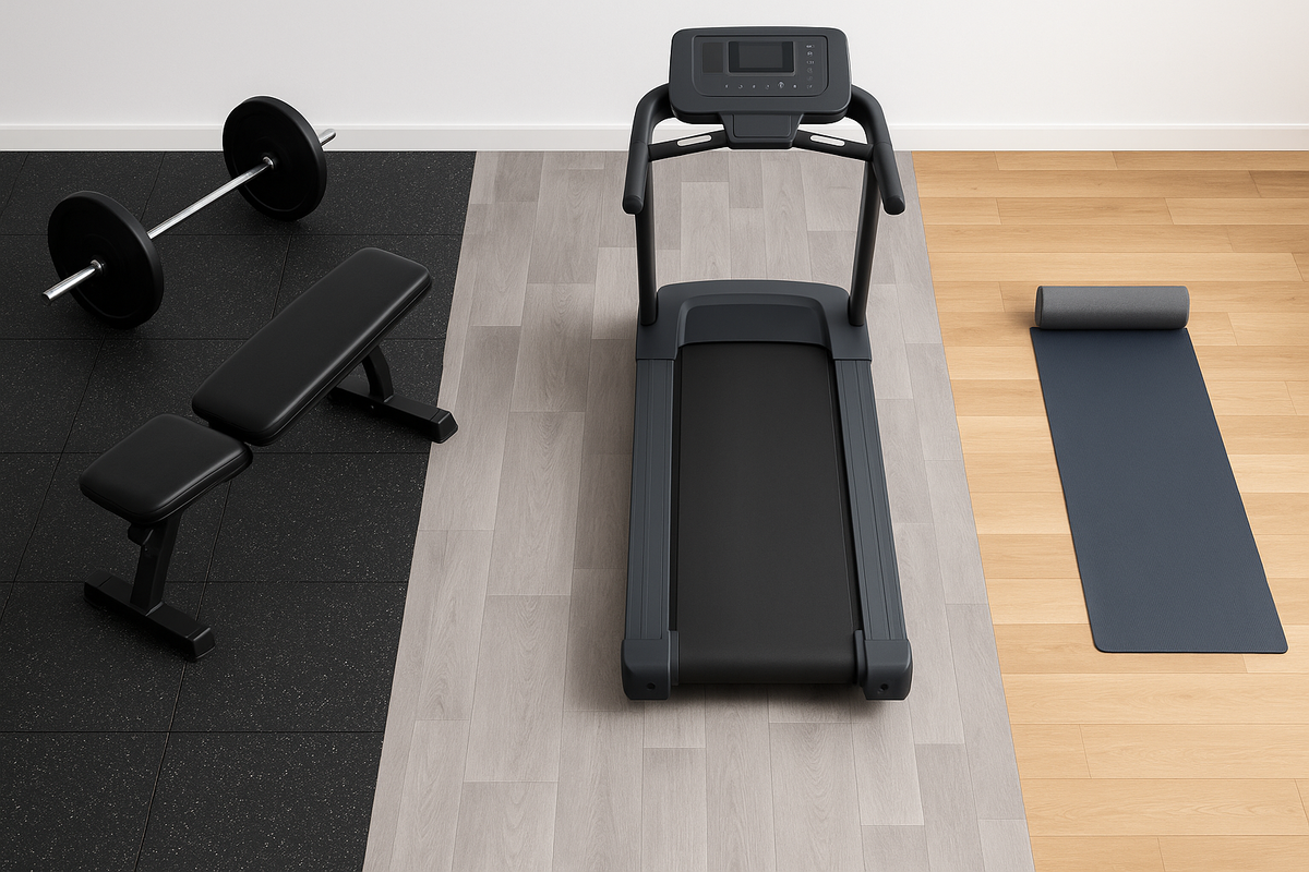 Уголок для растяжки, зона свободных весов или пространство с тренажёрами – у каждого человека свои потребности.