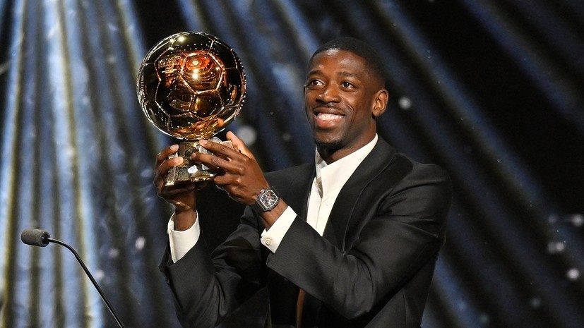     Вингер «Пари Сен-Жермен» Усман Дембеле Gettyimages.ru Kristy Sparow - UEFA / Contributor