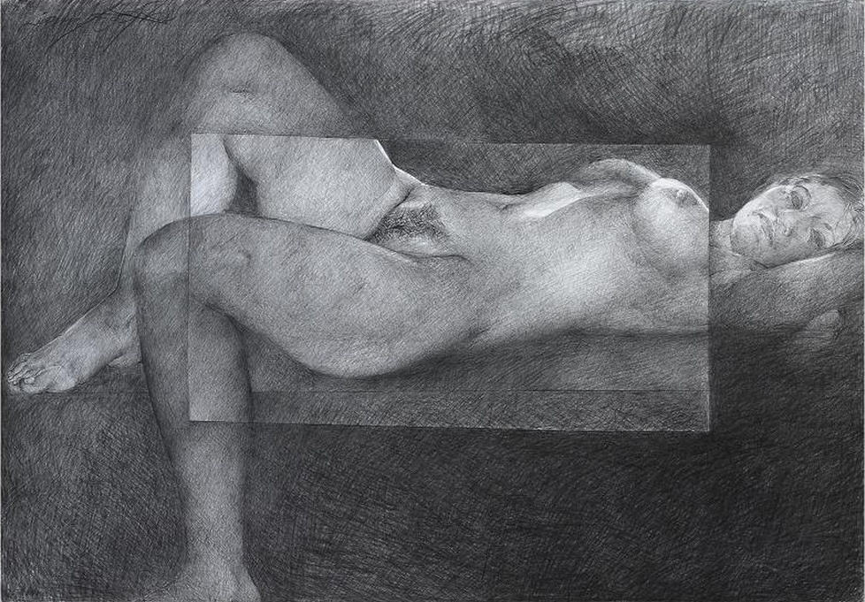 КАРТИНА ПАКИСТАНСКОГО ХУДОЖНИКА ДЖАМИЛЯ НАКШИ / Jamil Naqsh / 1939 - 2019 