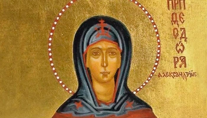 Преподобная Феодора Александрийская. Фото: azbyka.ru