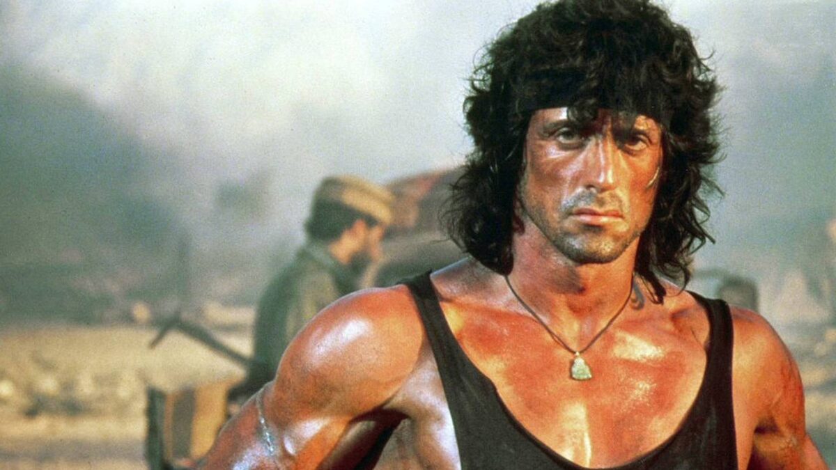 Сильвестр Сталлоне в образе Джона Рэмбо