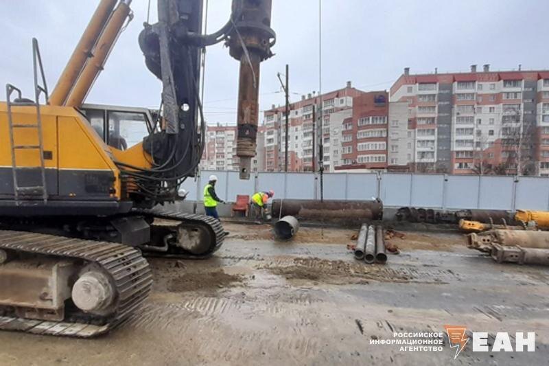    ЕАН. Стройплощадка метротрама
