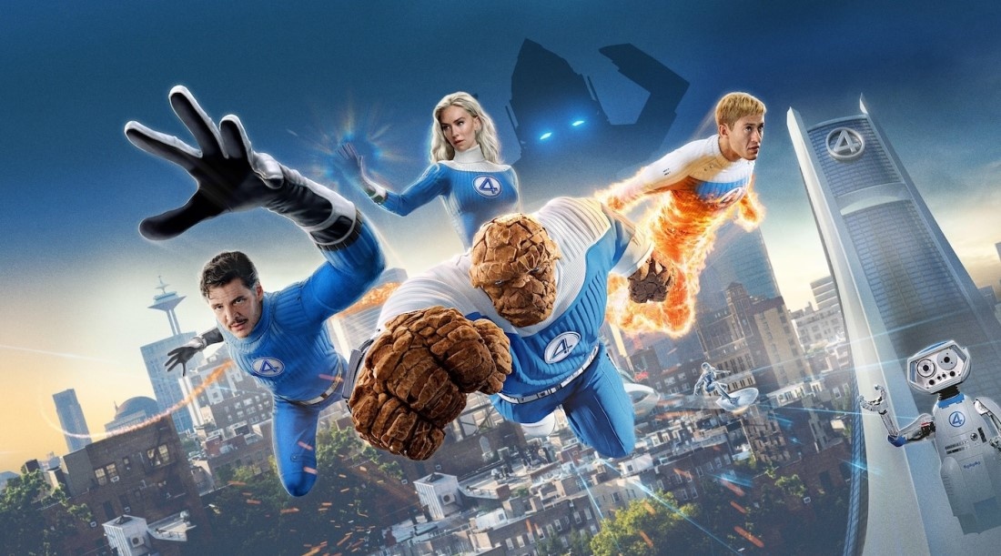     Постер фильма «Фантастическая четверка: Первые шаги» (2025)