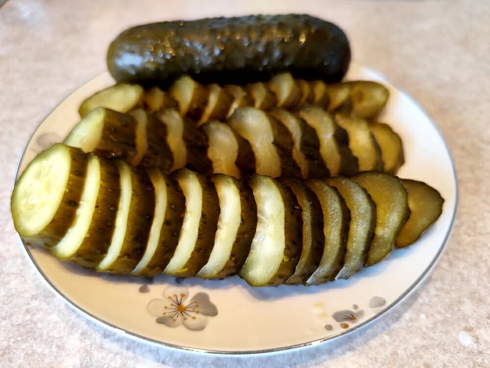 Квашеные огурцы без уксуса 