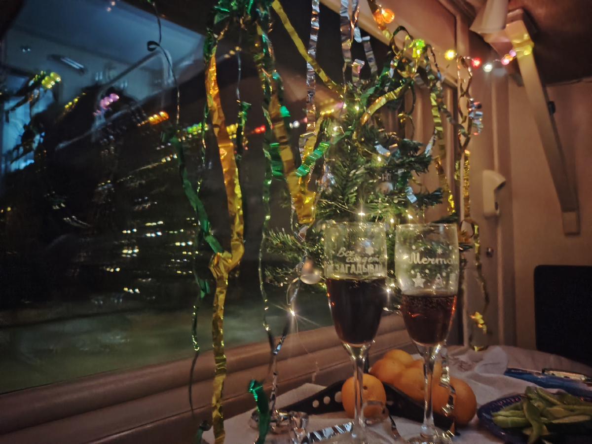 Новый год под стук колёс