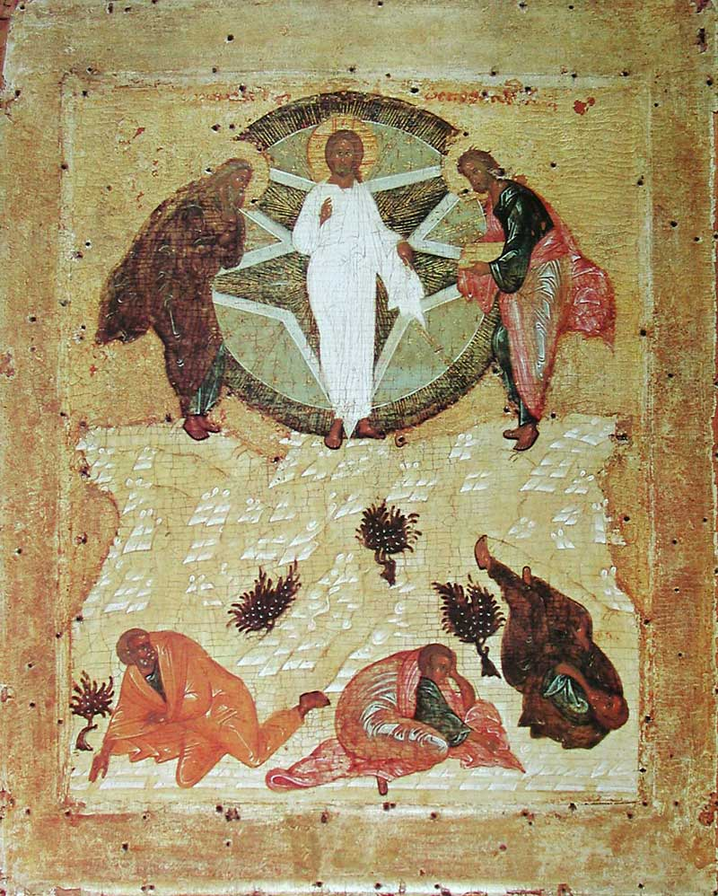 Андрей Рублёв, «Преображение Господне», 1405 г.