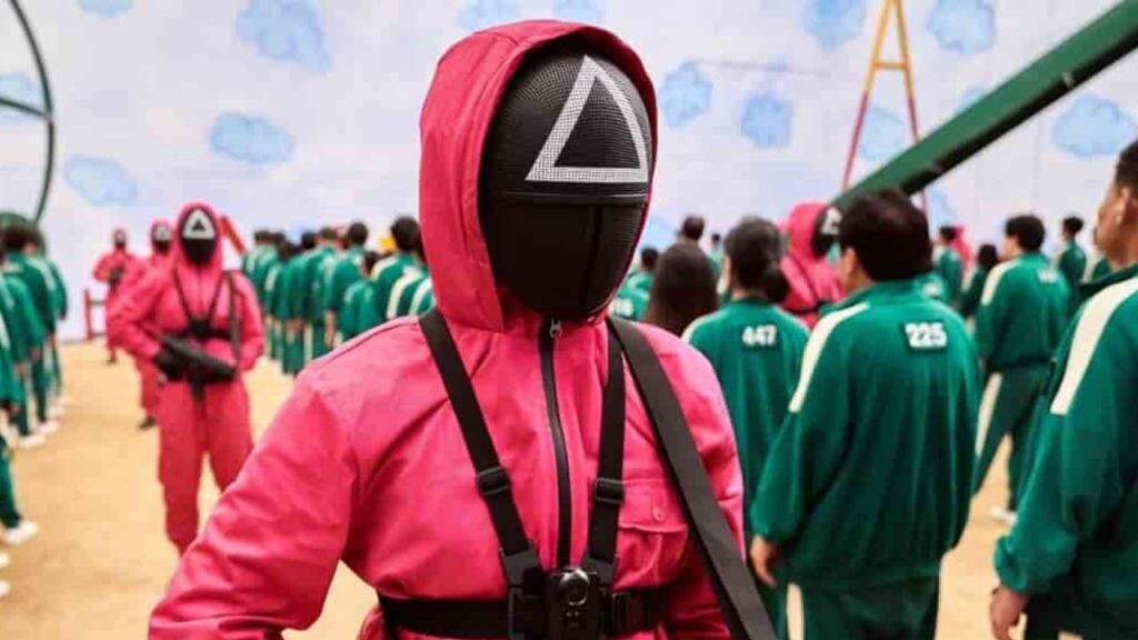 Кадр из сериала «Игра в кальмара»