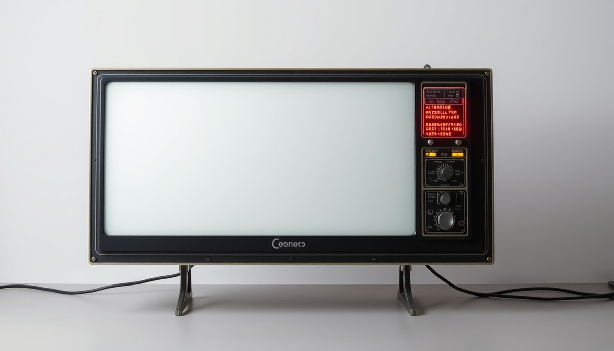    Изображение первой плазменной панели