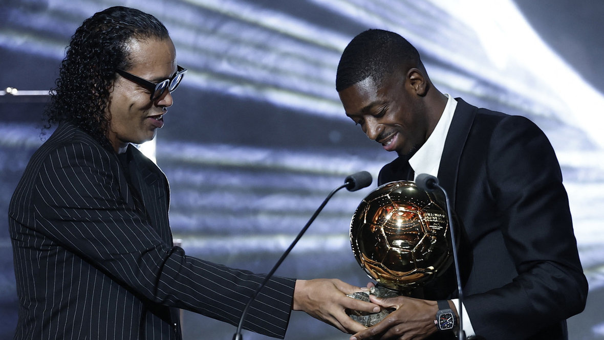     Роналдиньо и Усман Дембеле