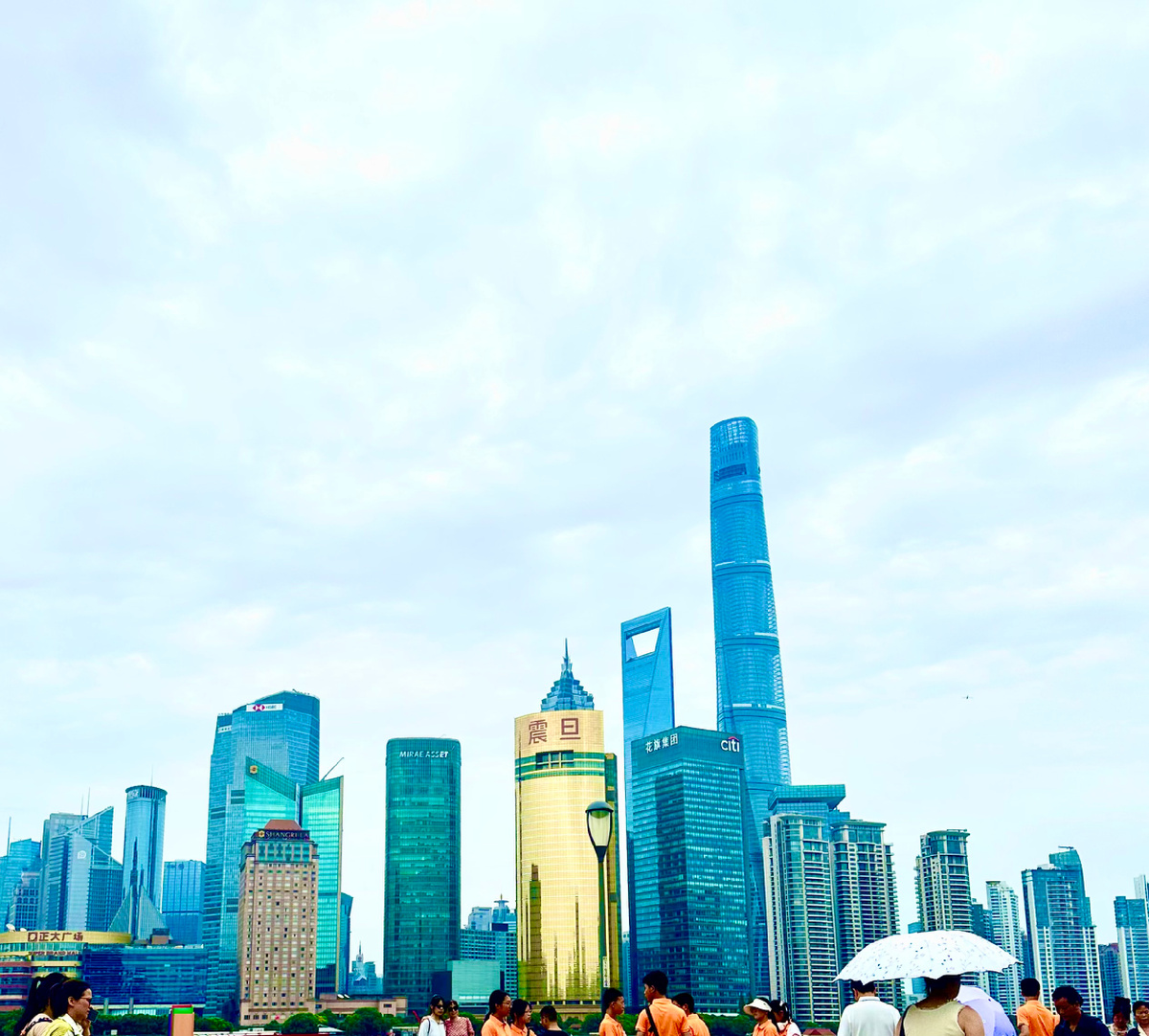 Вид на район Пудун 