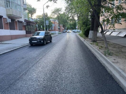    отремонтированная дорога // фото: Telegram-канал Александра Скрябина