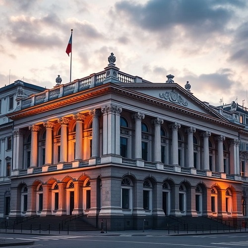 Здание в стиле ампир