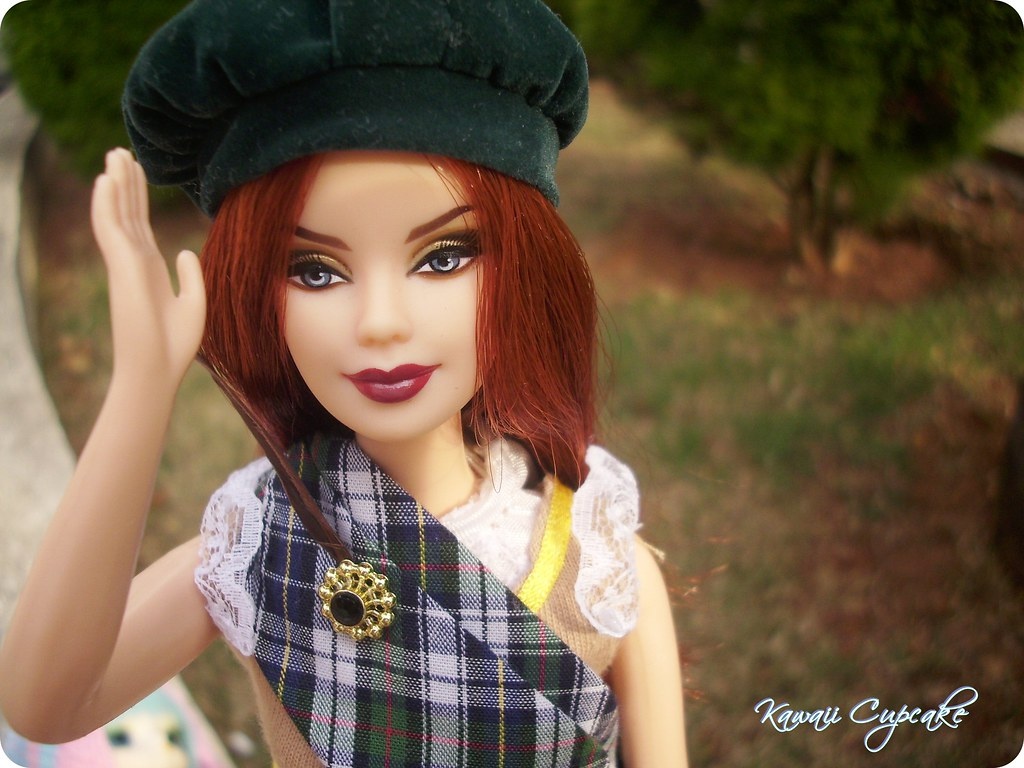 Коллекционная кукла Barbie Scotland 2009 Барби Шотландия ©Kawaii_cupcake