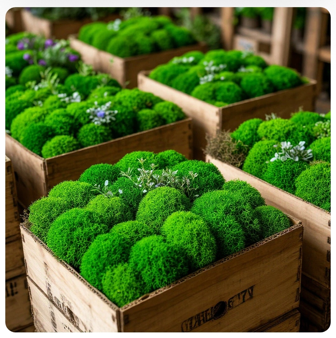 Стабилизированный мох