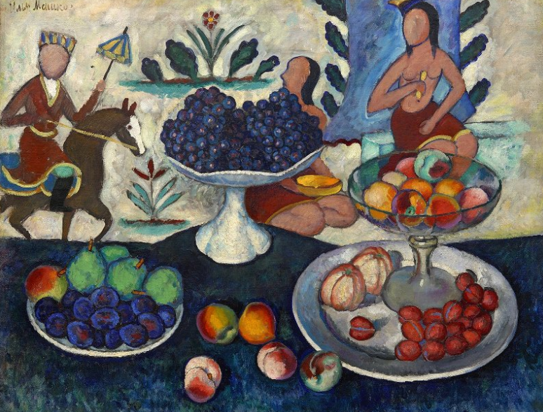 Илья Машков. «Натюрморт», 1913 год, Саратовский государственный художественный музей имени Радищева © Public domain