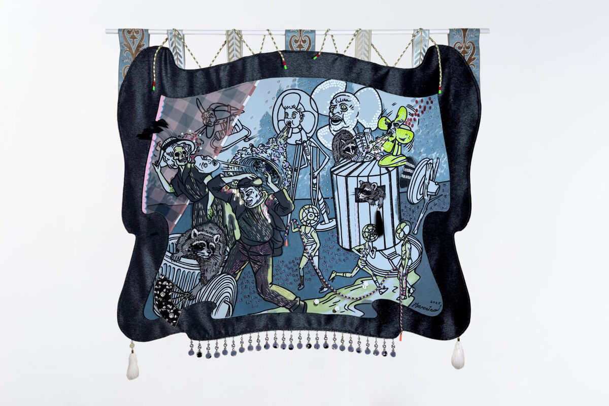    Pop-up-галерея Grabar Gallery открыла выставку «Пурпурные рукава» (фото 3)