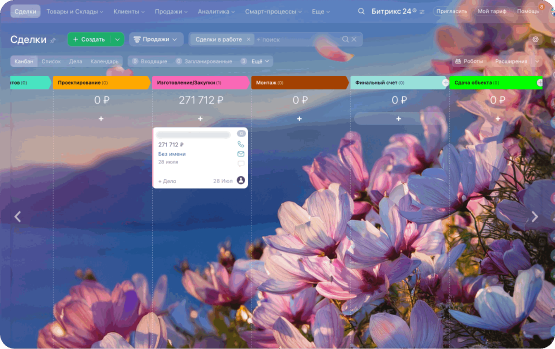 Воронка продаж в компании Коваль