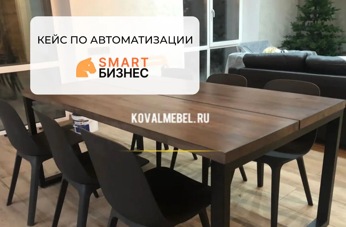 Кейс - внедрение автоматизации в мебельную компанию