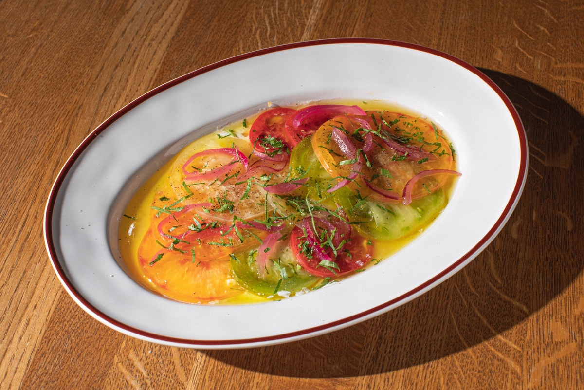 Карпаччо из томатов 