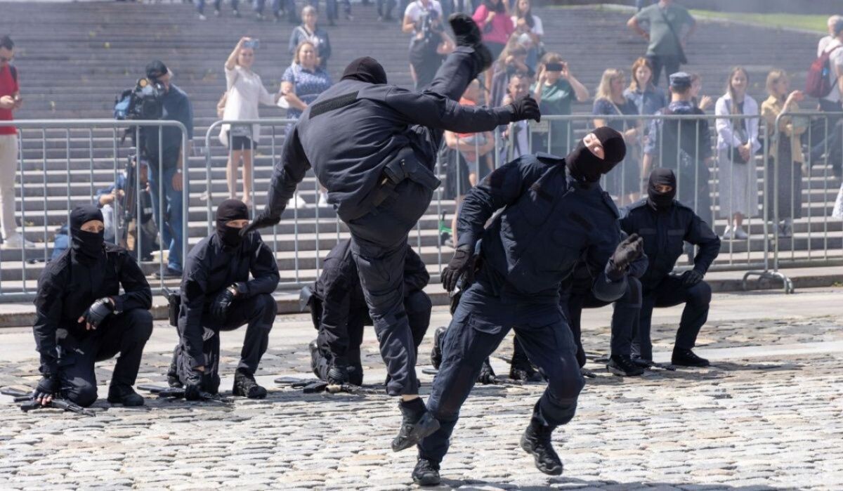     «Один день с Росгвардией» около Музея Победы Источник: victorymuseum.ru Автор фото: Пресс-служба Музея Победы
