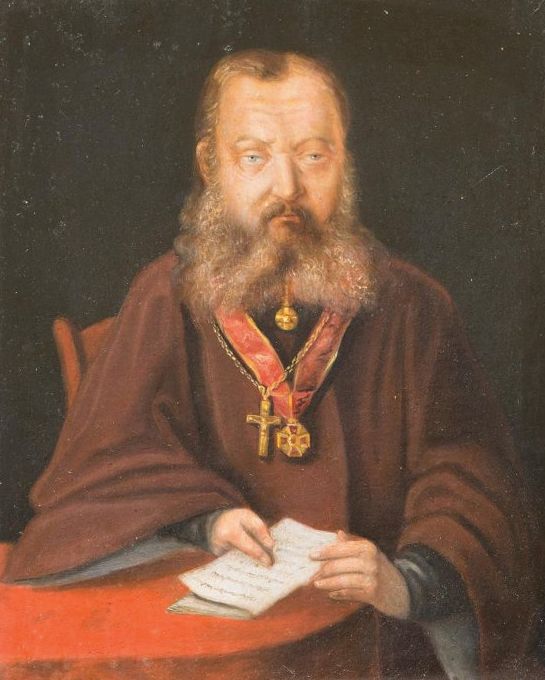 Портрет протоиерея Фёдора Александровича Голубинского, 1850-е