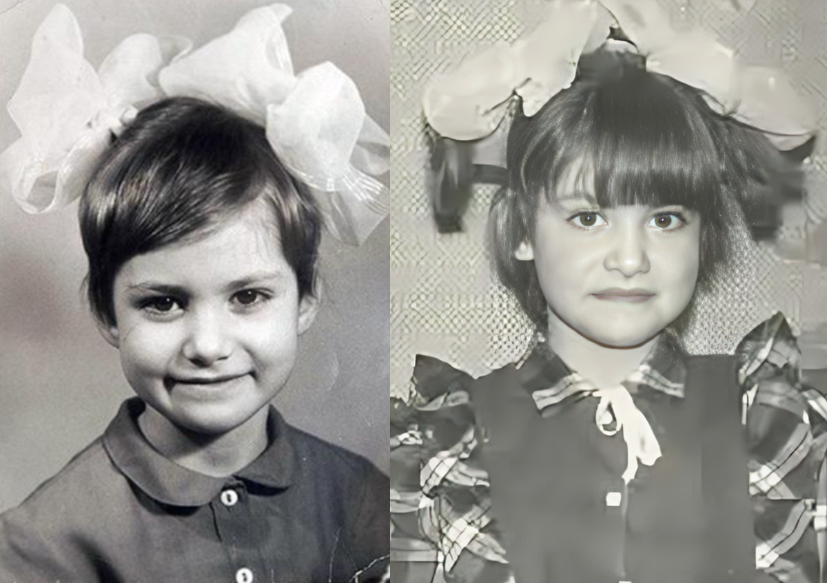 Анна в детстве