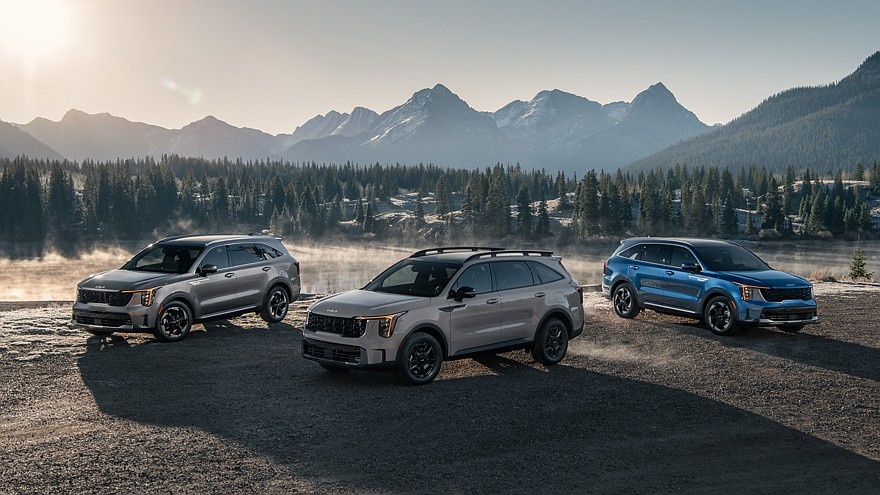   На фото: посвежевшее семейство Kia Sorento (для американского рынка)