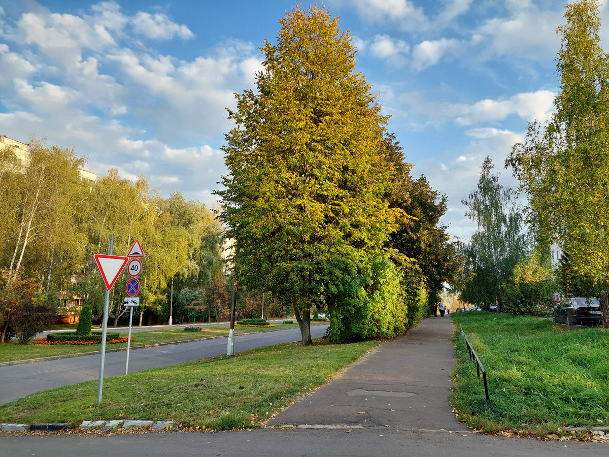 По дороге на работу