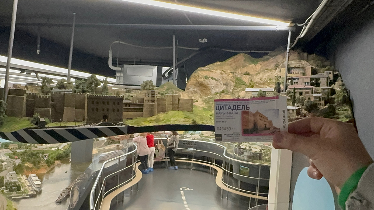 Дербент цитадель нарым-кала, точная копия.