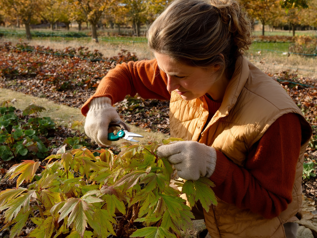 Осенняя обрезка многолетников