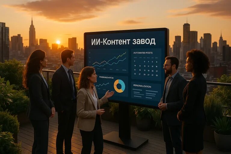    Как работает «ИИ-контент завод» и почему его внедряют бизнесы по всей России "Kontenium"