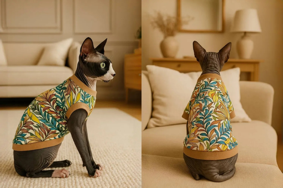 Идеальный вариант первой одежды для сфинкса. Фото из интернета