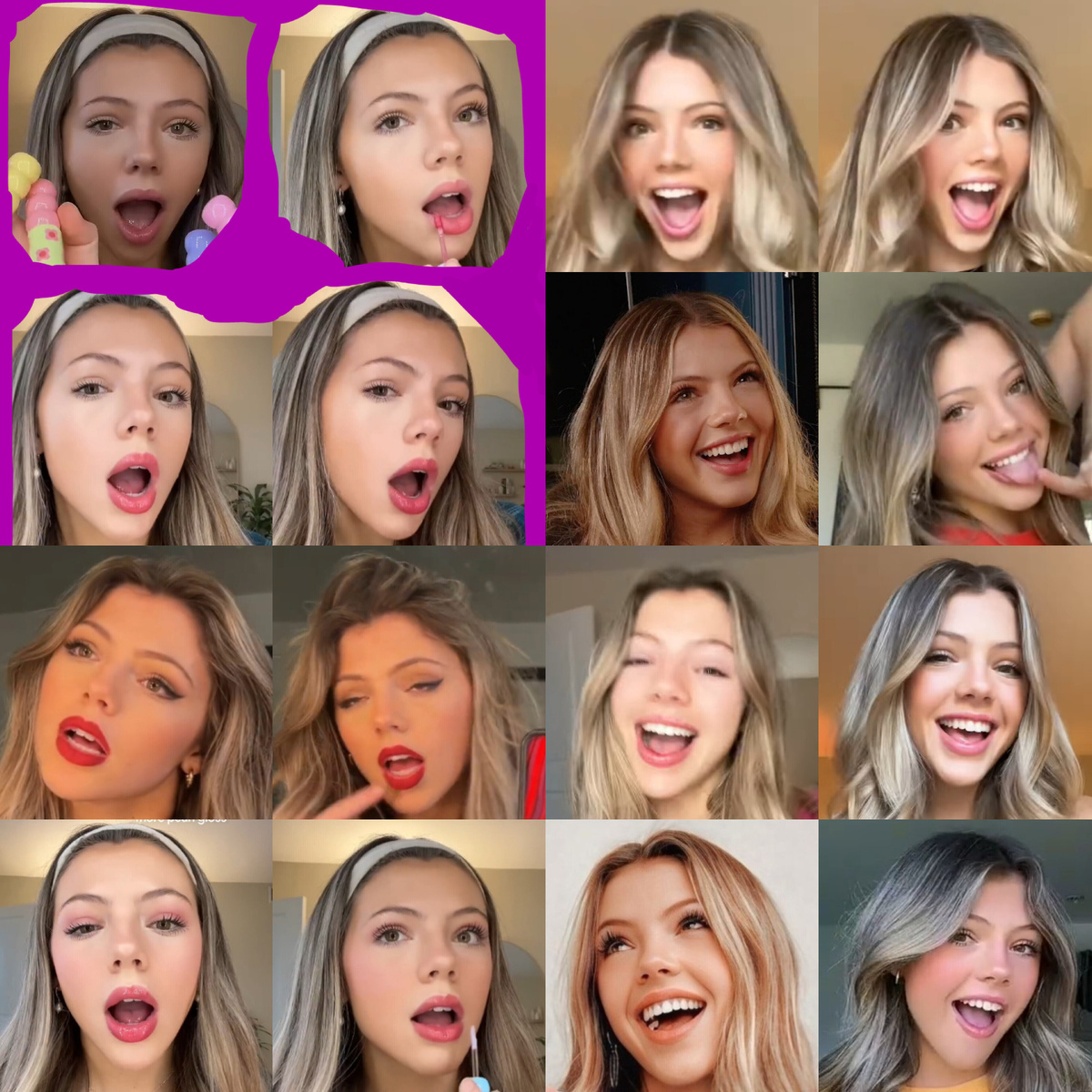 Нила Джолин Язык Рот Открытый