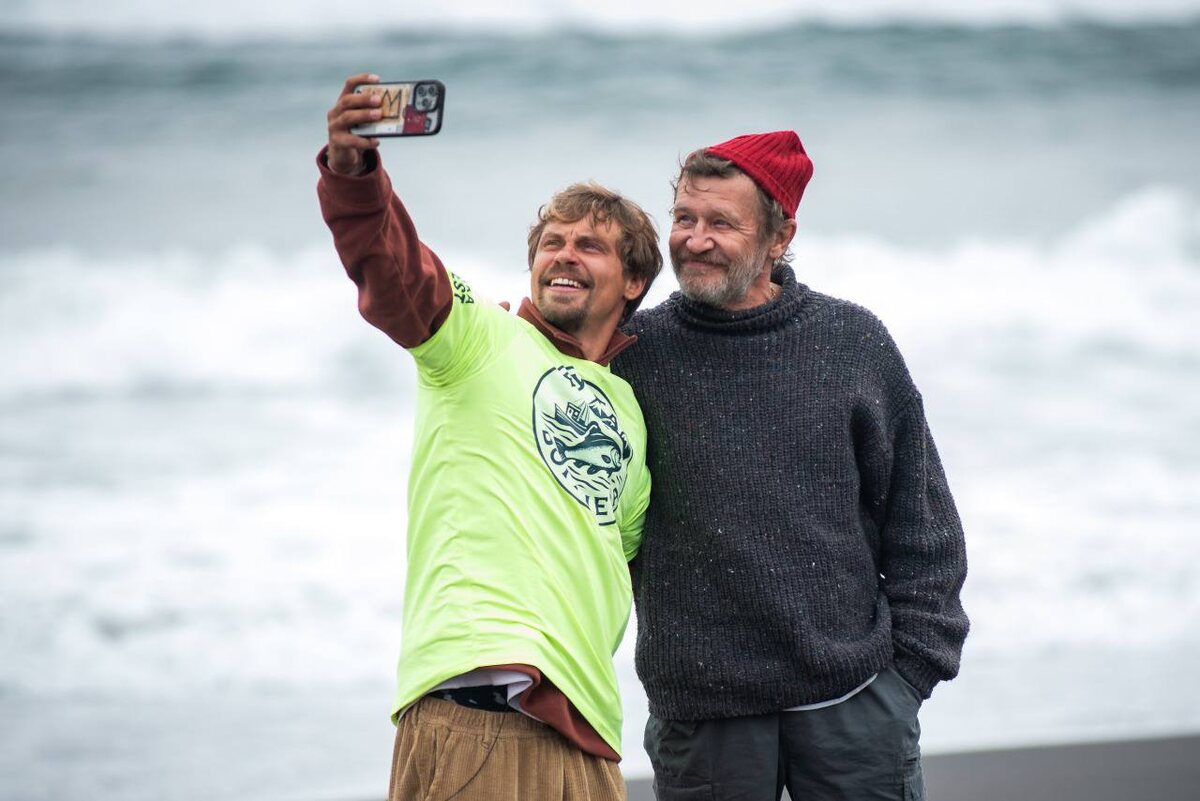 Бэкстейдж фильма Киностудии Горького «Большая волна»