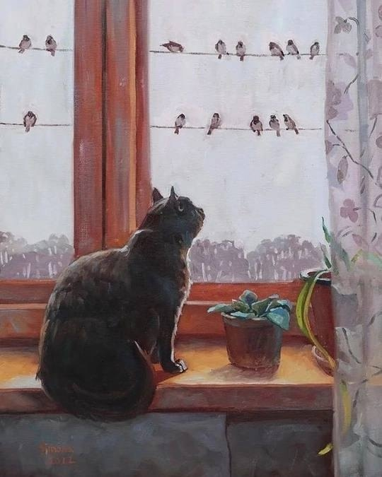 Источник группа ВК "Русская живопись" (другая группа с одноименным названием)